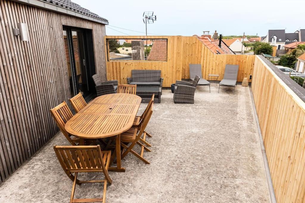La Terrasse Du Sentier Villa Sangatte Exterior photo